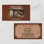 Carte De Visite Pharmacie - huiles et baumes (Devant / Derrière)