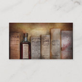 Carte De Visite Pharmacie - J'ai tellement mal (Dos)