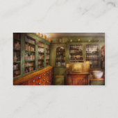 Carte De Visite Pharmacie - pièce - l'officine (Dos)