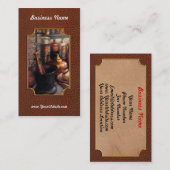 Carte De Visite Pharmacie - pilon - pharmacologie (Devant / Derrière)