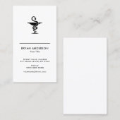 Carte de visite pharmacien (Devant / Derrière)