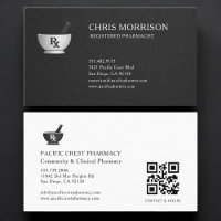 Pharmacien Code QR Professionnel