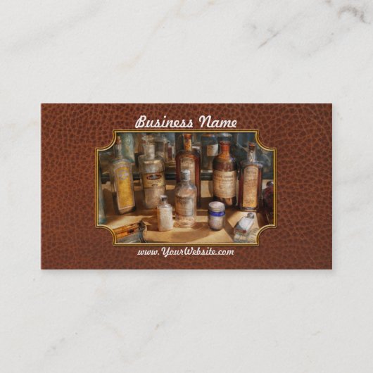 Carte De Visite Pharmacien - Digestable (Devant)