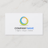 Carte De Visite Pharmacien - Sphère moderne (Dos)