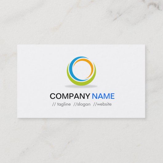 Carte De Visite Pharmacien - Sphère moderne (Dos)