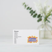 Carte De Visite Pharmacien superbe (Debout devant)