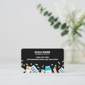 Carte De Visite Pharmacien un côté (Debout devant)