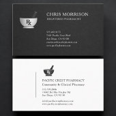 Carte De Visite Pharmacist Professional