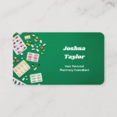 Carte De Visite Pharmaciste des médicaments (Devant)