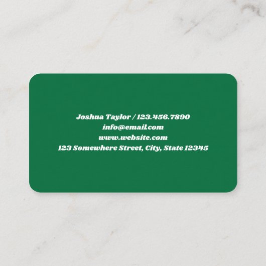 Carte De Visite Pharmaciste des médicaments (Dos)