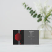 Carte De Visite Phase - rouge (Debout devant)