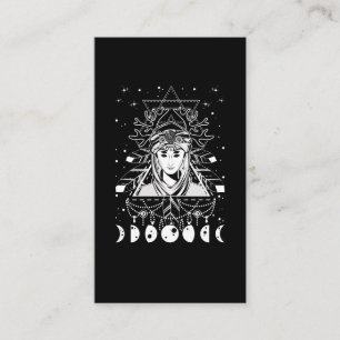 Carte De Visite Phases de lune Déplaisante gothique Géométrie de c