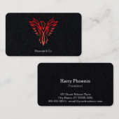 Carte De Visite Phoenix (Devant / Derrière)