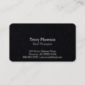 Carte De Visite Phoenix (Dos)