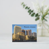 Carte De Visite Phoenix, Arizona Centre-ville (Debout devant)
