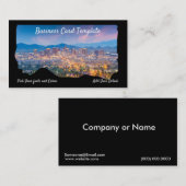 Carte De Visite Phoenix du sud-ouest de l'Arizona (Devant / Derrière)