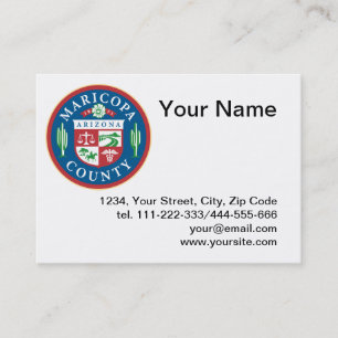 Carte De Visite Phoque du comté de Maricopa