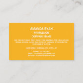 Carte De Visite Phoque du Minnesota, Phoque du Minnesota (Dos)