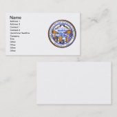 Carte De Visite Phoque du Nebraska (Devant / Derrière)