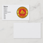 Carte De Visite Phoque Ocean County (Devant / Derrière)