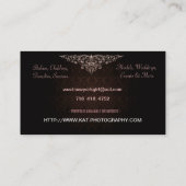 Carte de visite photo (Dos)