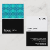 Carte De Visite Photo 0122 de Half&Half - Fest de bleu d'Aqua (Devant / Derrière)