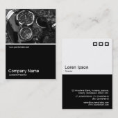 Carte De Visite Photo 053 de Half&Half - mesures classiques de (Devant / Derrière)