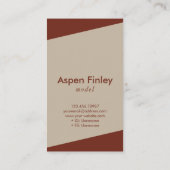 Carte de visite photo Acteurs de modèle Actrices D (Dos)