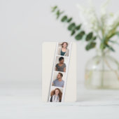 Carte De Visite Photo Booth Photographe (Debout devant)