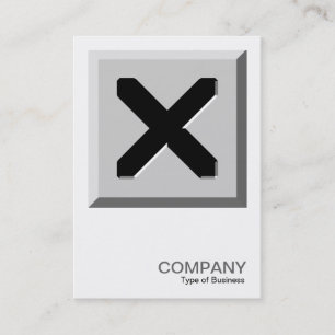 Carte De Visite Photo carré 0137 - Fermer Ici