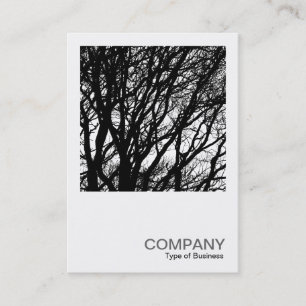 Carte De Visite Photo carré 0392 - Branches d'hiver SC