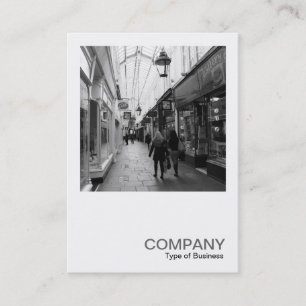 Carte De Visite Photo carré 0402 - Salle de shopping