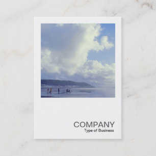 Carte De Visite Photo carré 0418 - Bord de mer