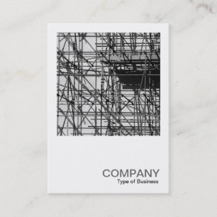 Carte De Visite Photo carré 0510 - Échafaudage