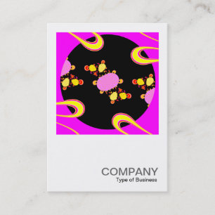 Carte De Visite Photo carré 077 - Conception fractale