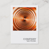 Carte De Visite Photo carré 608 - Long Spring Orange (Devant)