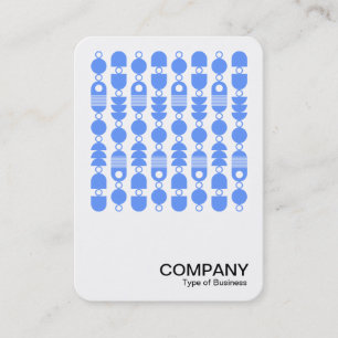 Carte De Visite Photo carré - Abstrait 140823 - Bleu bébé