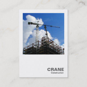 Carte De Visite Photo carré - Grues de tour