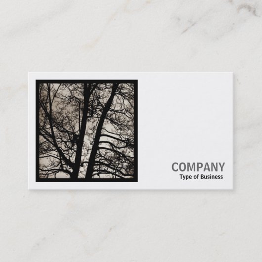 Carte De Visite Photo carré (v2) - Arbre (Devant)