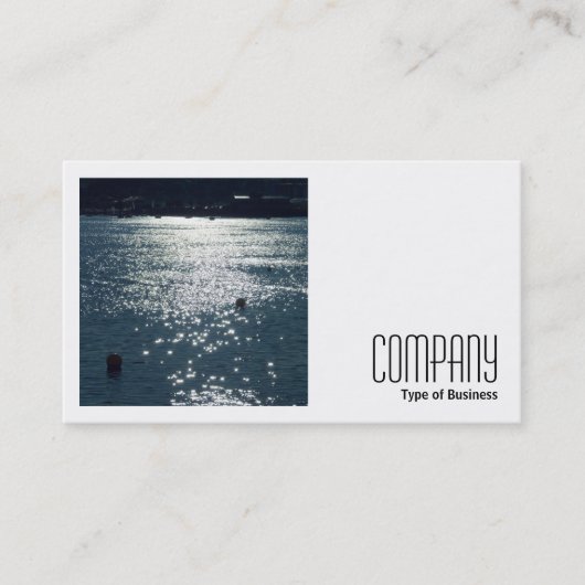 Carte De Visite Photo carré (v2) - Baie Cardiff (Devant)