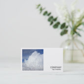 Carte De Visite Photo carré (v2) - Douches d'avril (Debout devant)