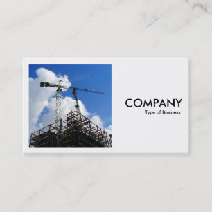 Carte De Visite Photo carré (v2) - Grues de tour