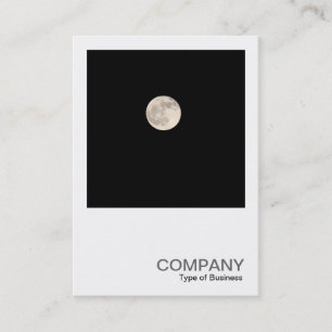 Carte De Visite Photo carrée 0436 - Pleine lune