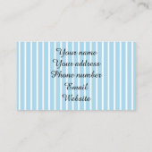 Carte De Visite Photo Cat (Dos)