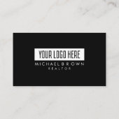 Carte De Visite Photo Classy Simple (Dos)