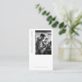 Carte De Visite Photo coiffeur studio coiffeur Business Car (Debout devant)