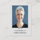 Carte De Visite Photo commémorative Prière Buffalo Bison Animal (Dos)