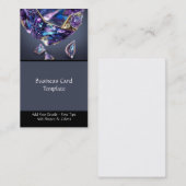 Carte De Visite Photo d'Amethyst & Bijoux Gemstone (Devant / Derrière)