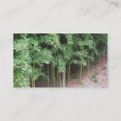 Carte De Visite photo d'arbres (Dos)