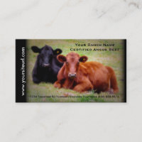 Photo de bétail d'Angus pour le ranch ou la ferme
